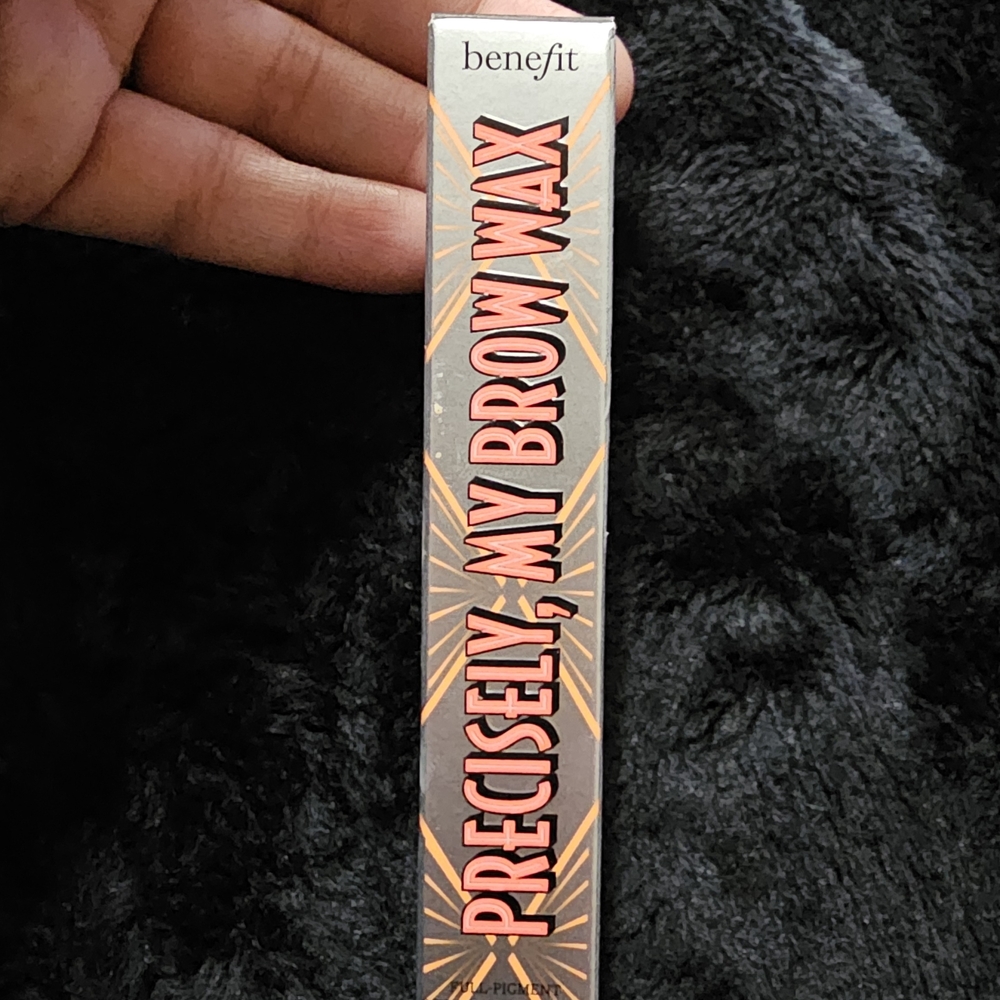Benefit Precisely, My Brow Wax in Gray and Pink Packaging